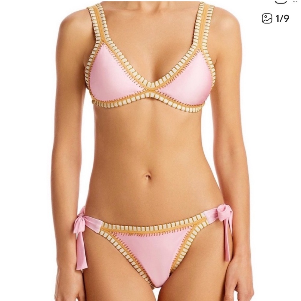 Platinum Swimwear bikini top M new with tags no bottoms